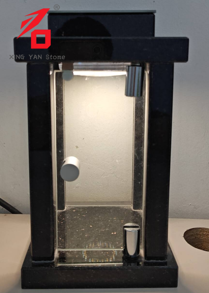 Temetői LED lámpa napelemmel