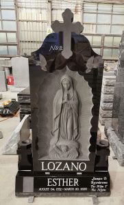 Xingyan testreszabott vallási témájú Szűz Mária sírkő