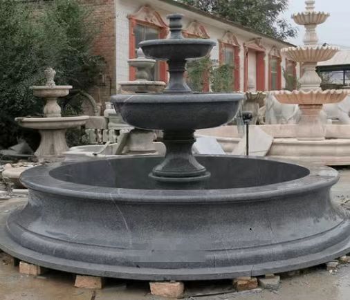 Xingyan Stone faragott európai stílusú márványvíz szökőkút